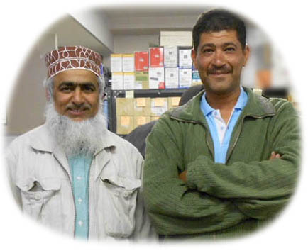 Mr. Suleiman and friends